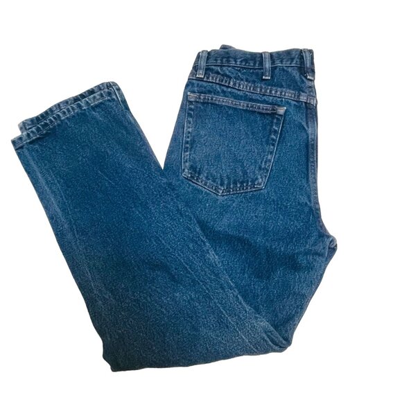 Rustler Mens Blue Jeans Relaxed Fit Cotton Denim Straight Leg Size 34X32 - Picture 1 of 13